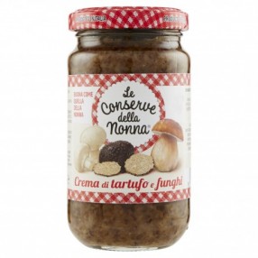 LE CONSERVE DELLA NONNA Salsa de setas y trufa frasco 190 grs